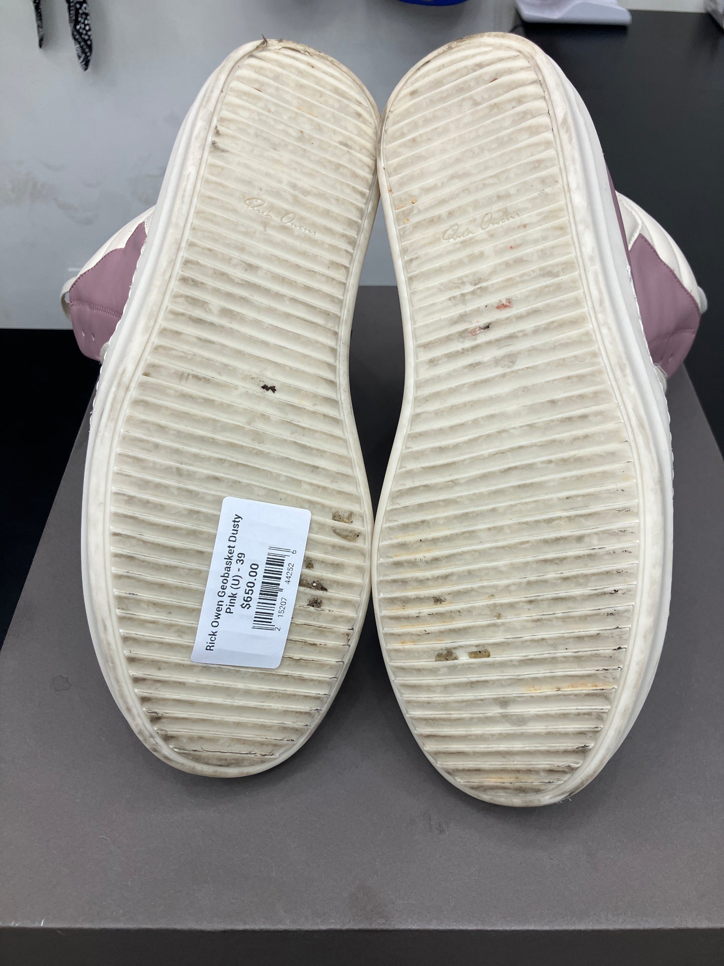 Rick Owen Geobasket Dusty Pink (U) - 39