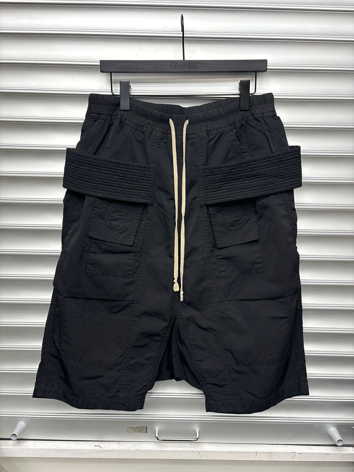 Rick Owens Creatch Cargo Shorts - L**