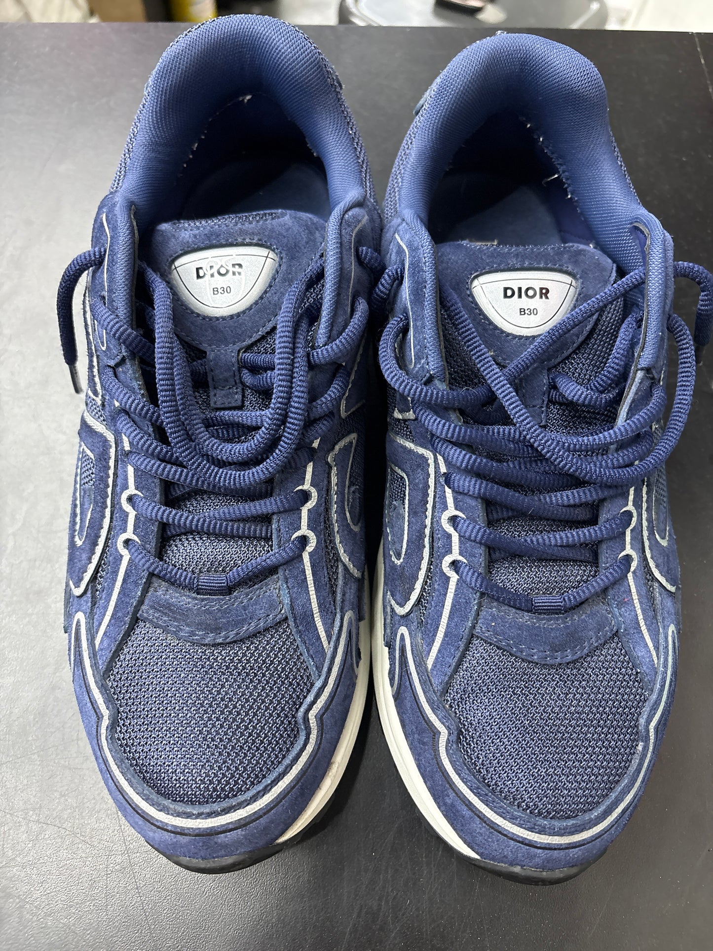 Dior B30 Suede Navy (U) - 44(11) (NB)**