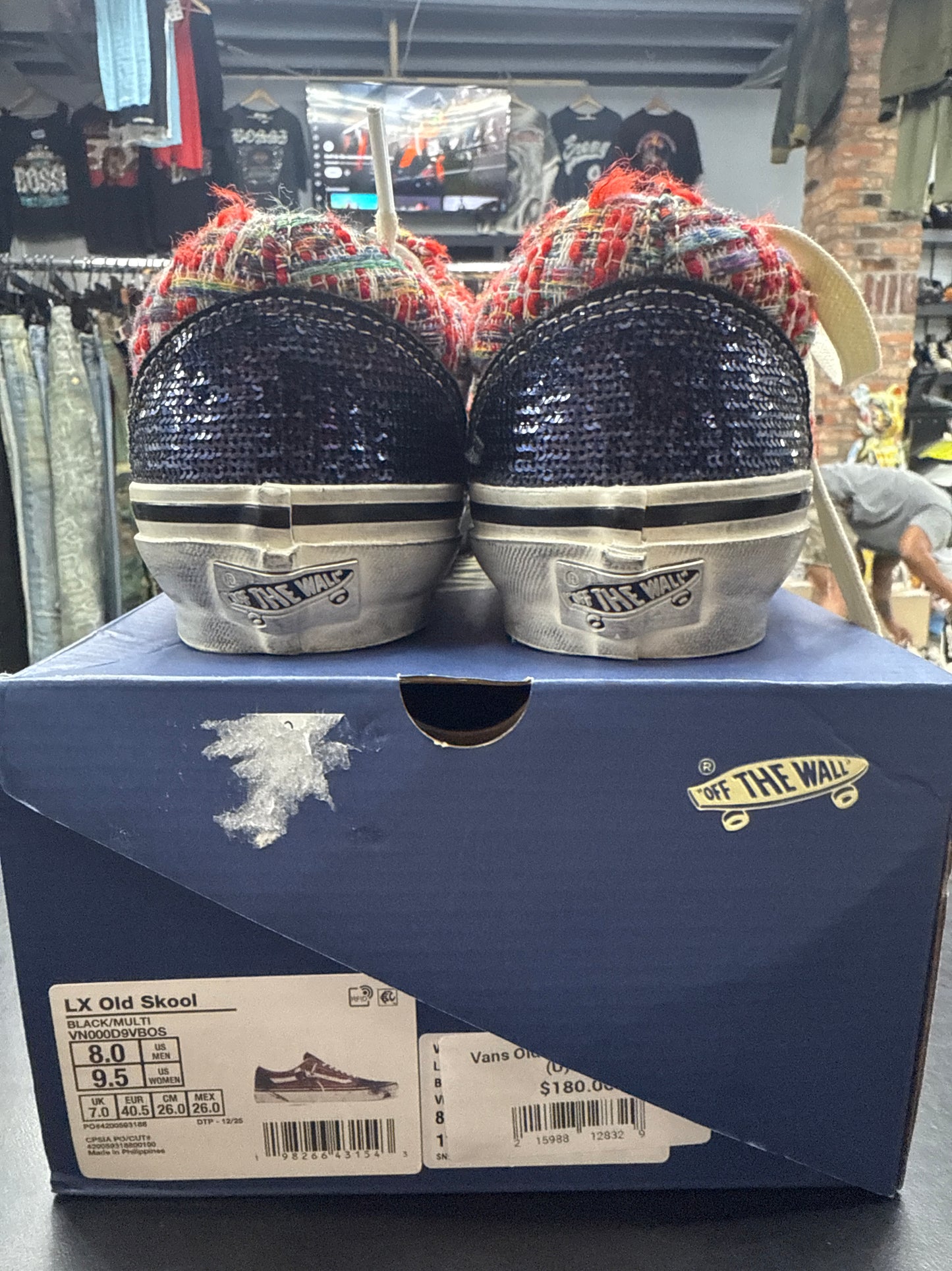 Vans Old Skool Tweed Red (U) - 8M