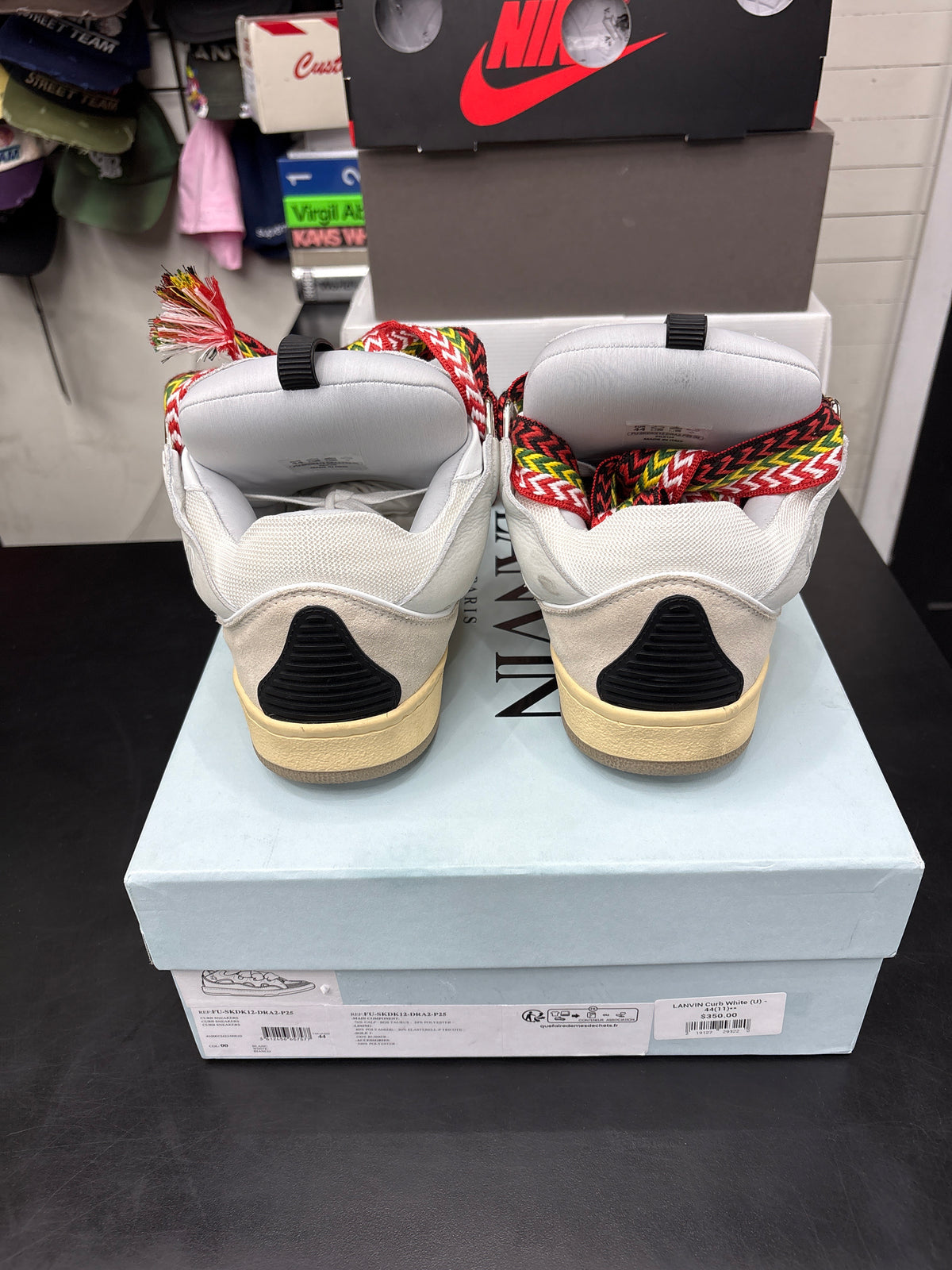 LANVIN Curb White (U) - 44(11)**