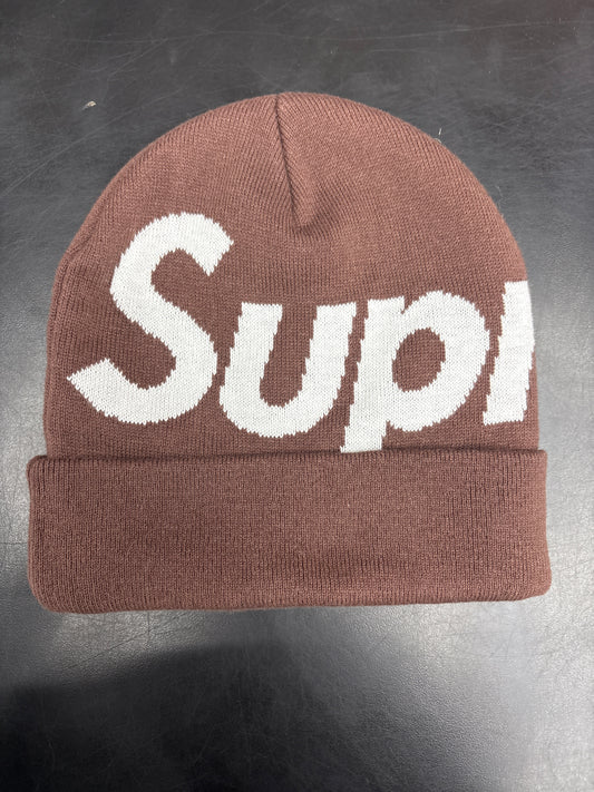 Supreme Brown Beanie**