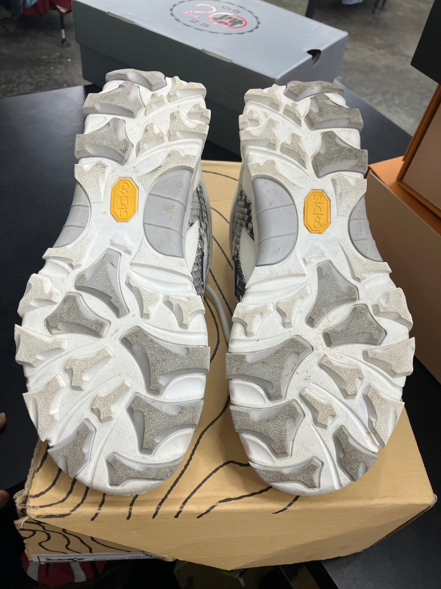 Sicko Hiking Shoe White Python (U) - 8M