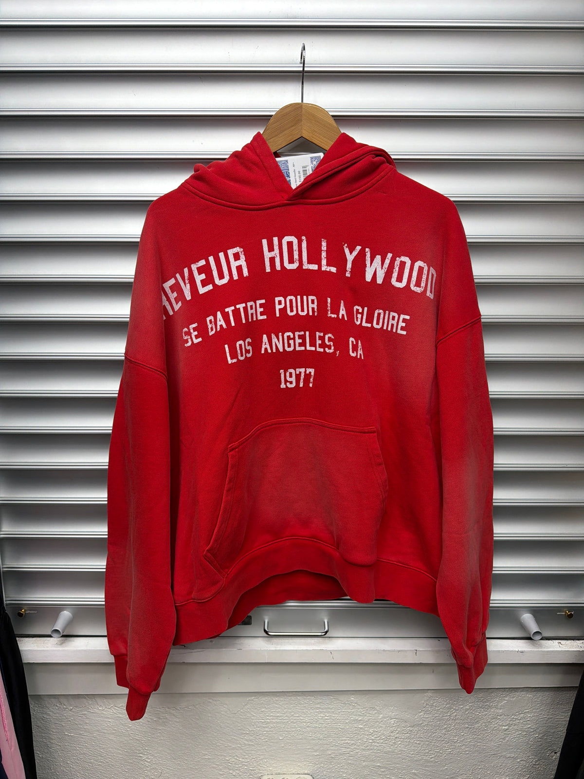 Reveur Red Hoodie - M**