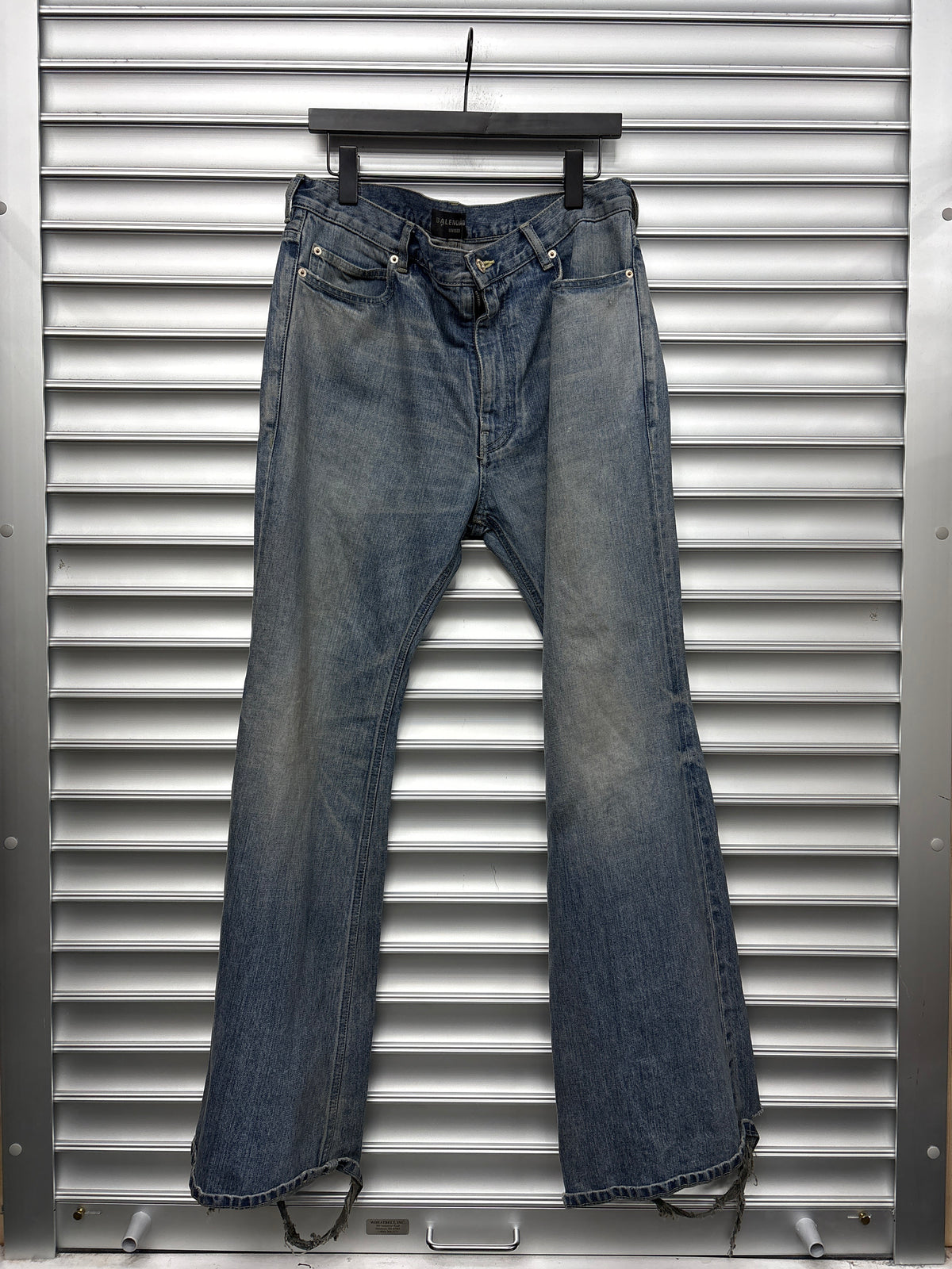 Balenciaga Flare Lightwash Denim - M**