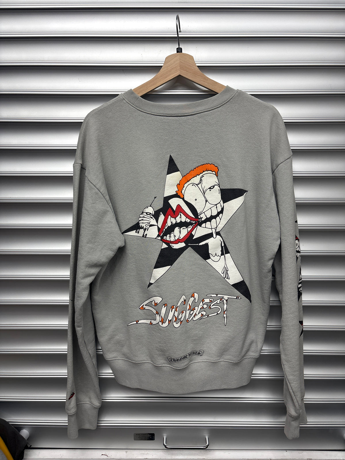 Chrome Hearts Matty Boy Grey Sweater - S**