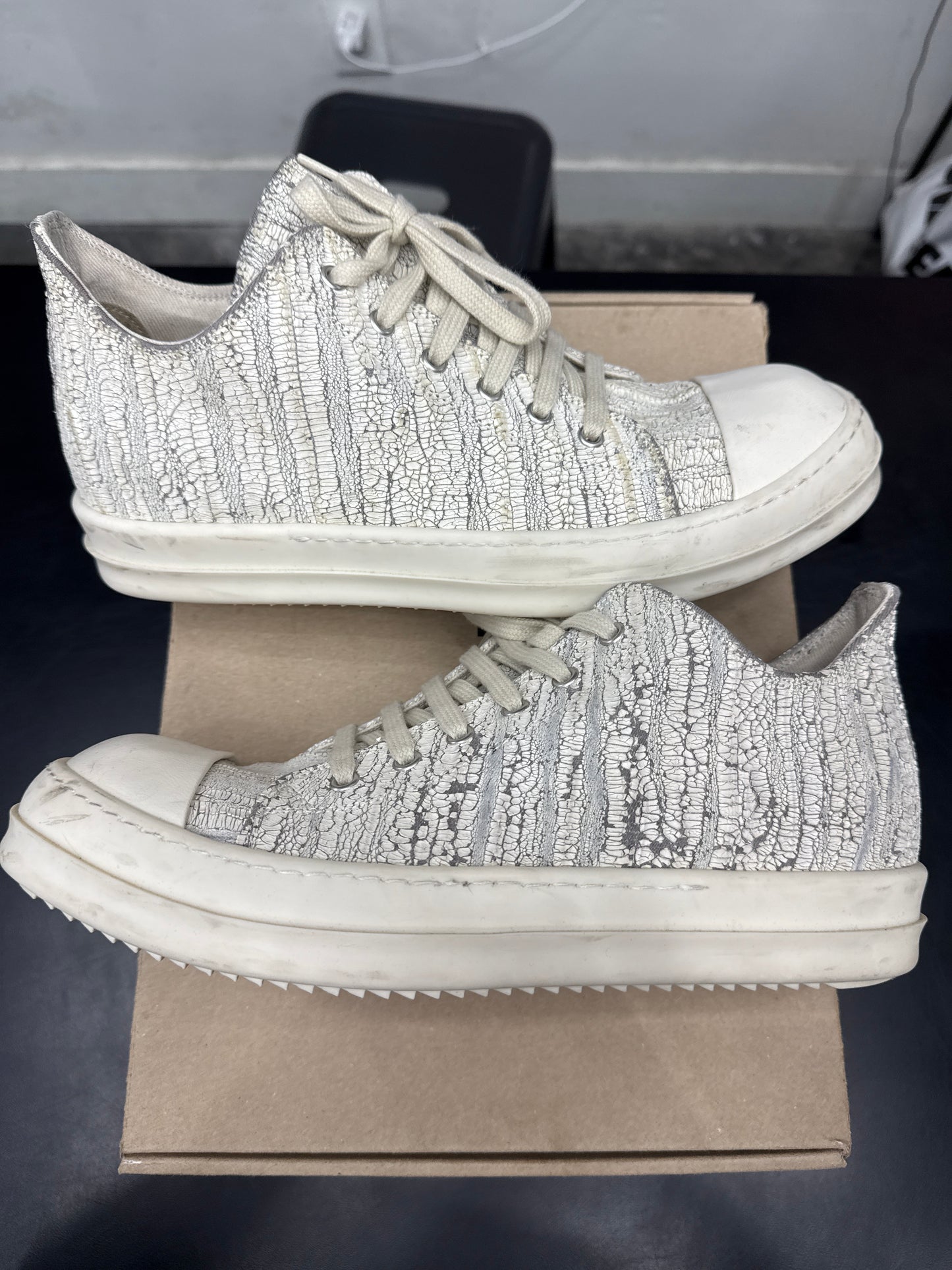 Rick Owen DRKSHDW Ramone Crust Milk (U) - 43(10)