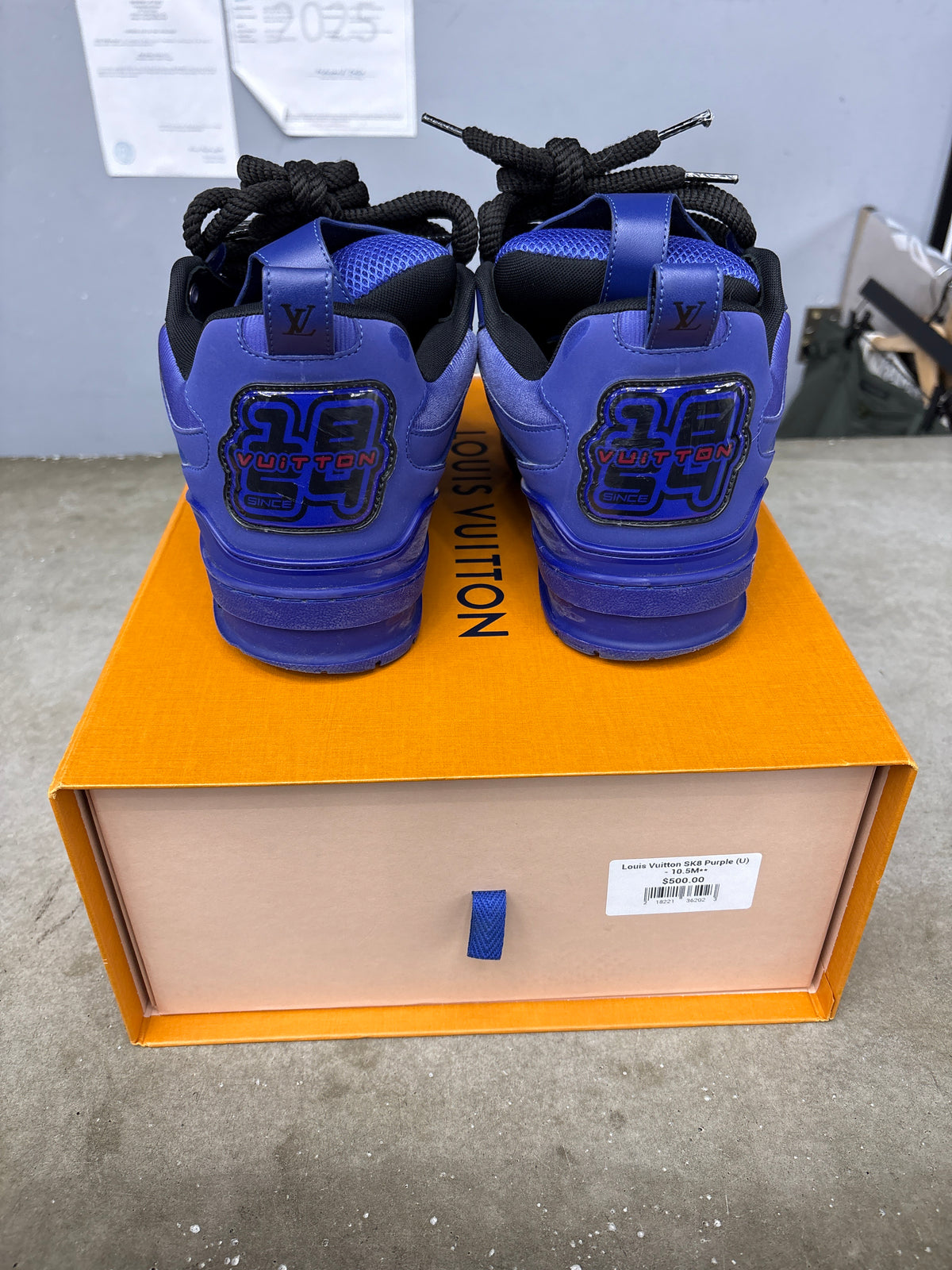 Louis Vuitton SK8 Purple (U) - 10.5M**