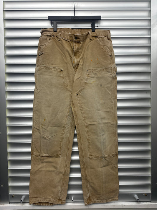 Vintage Tan Carhartt Double Knees - 38