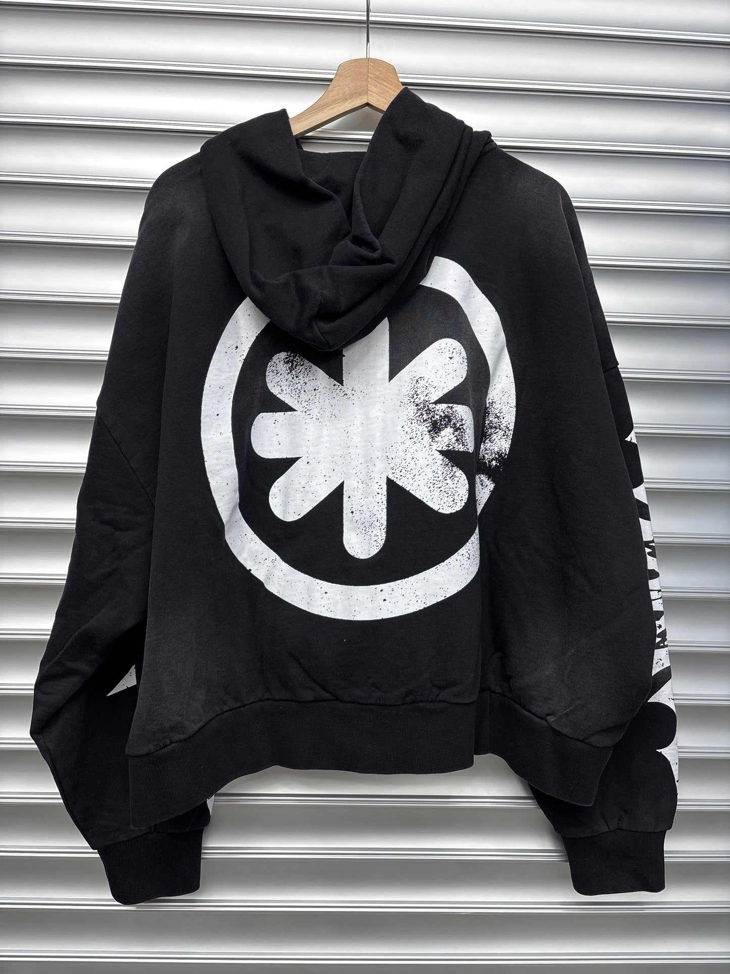Black Lost Shadows Hoodie - M