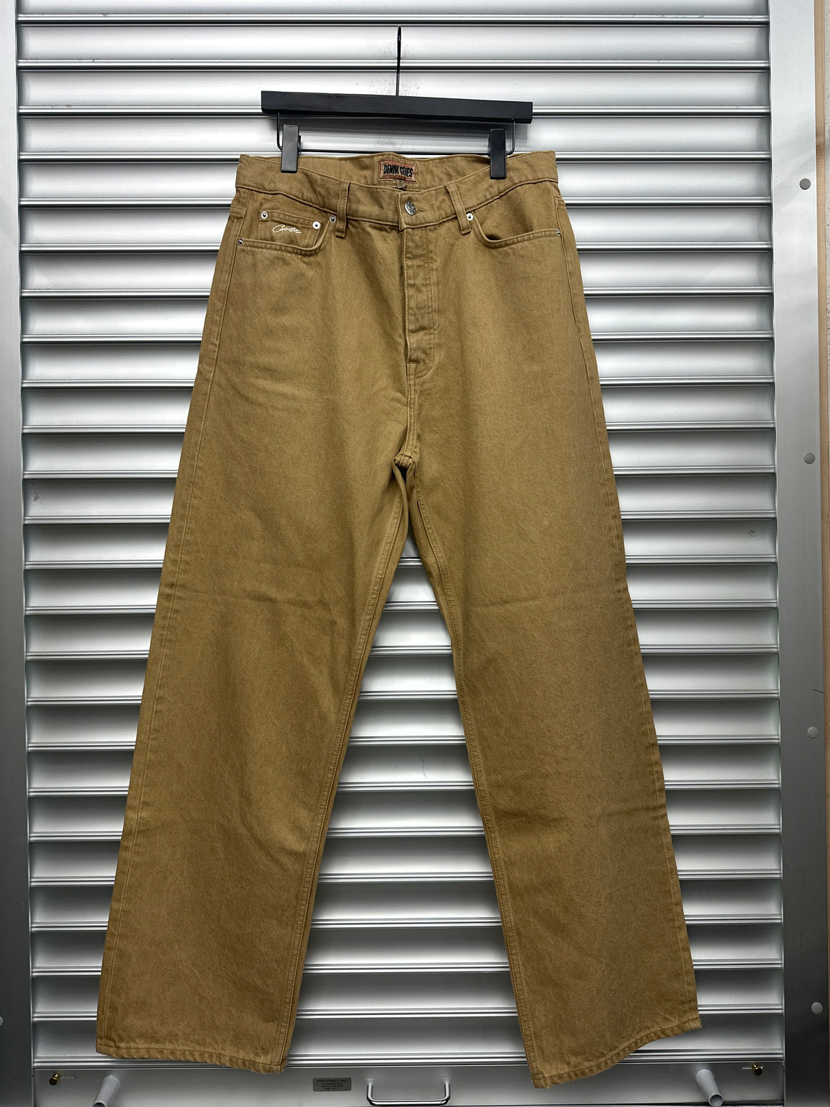 Corteiz Tan Denim - 34**