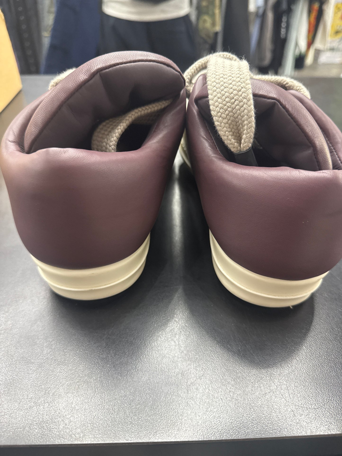 Rick Owen Padded Jumbo Lace Purple (U) - 42(9)