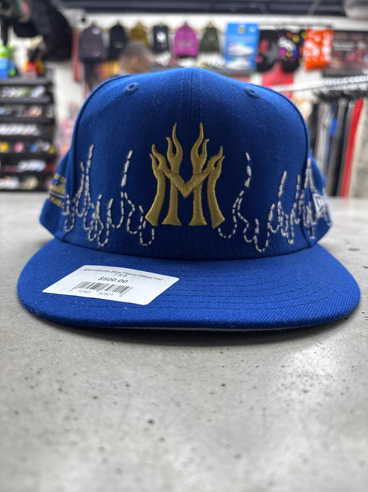 Mannahatta Blue Flame Fitted Hat - 7 5/8