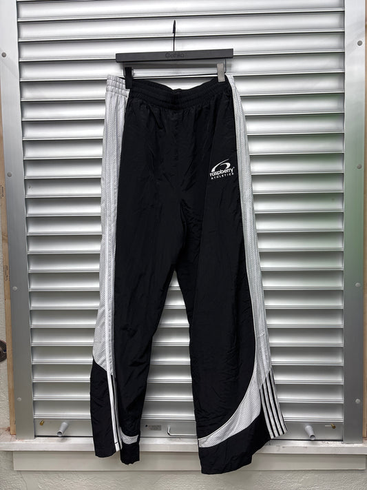 Raspberry Black Basketball Pants - Large