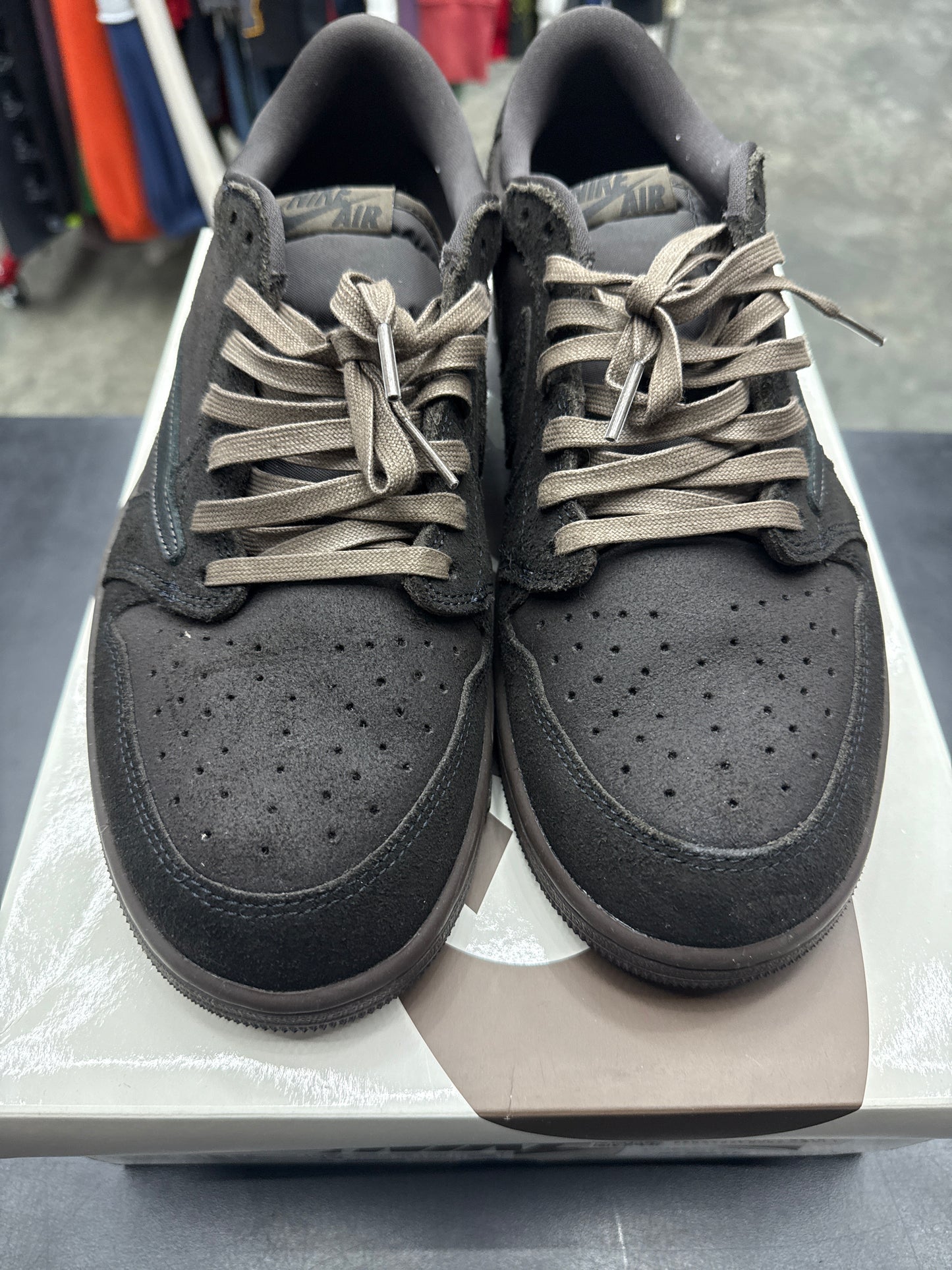 AJ1 Low Travis Scott Velvet Brown (U) - 13M