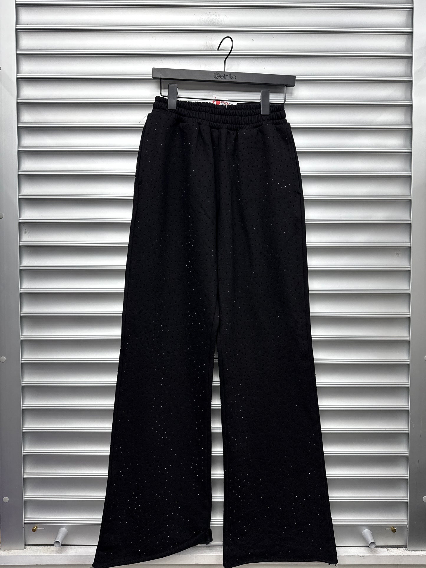 Saint Vanity Rhinestone Sweatpants - S*