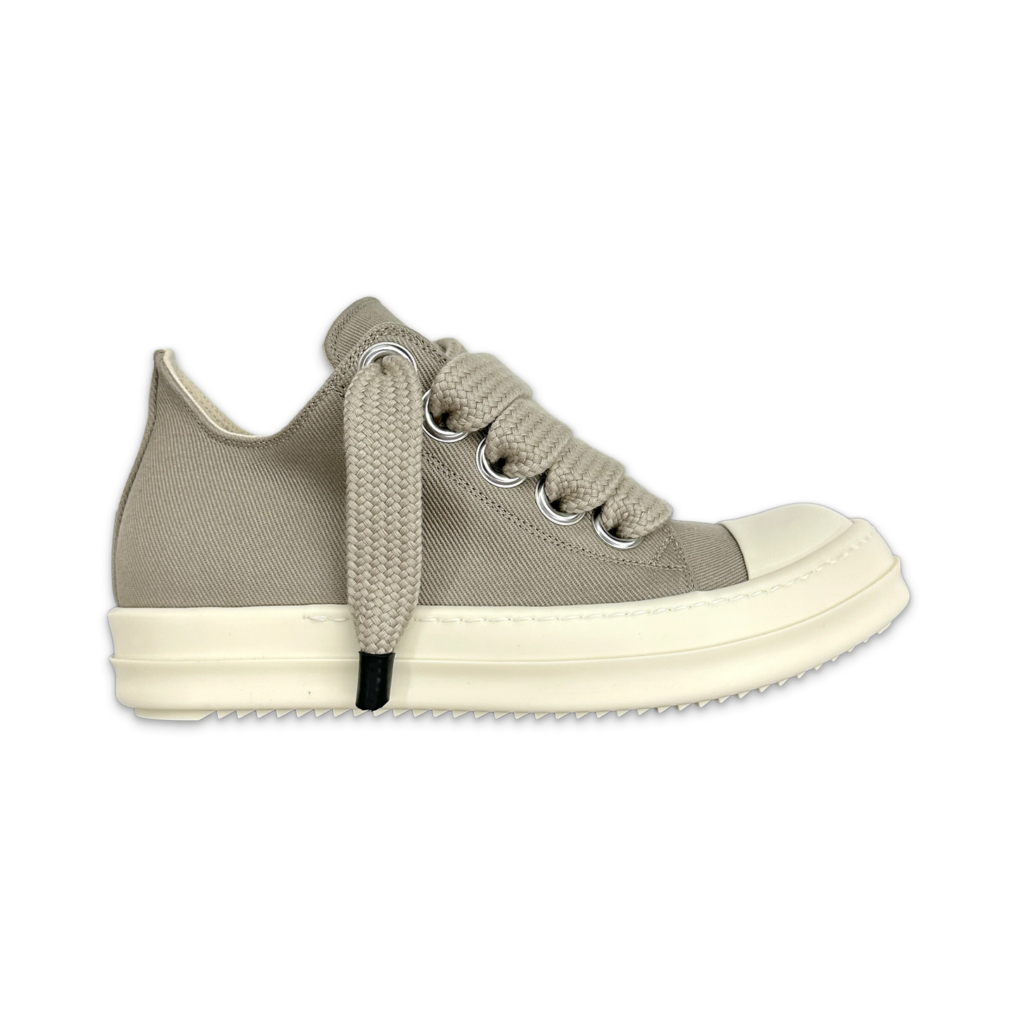 Rick Owen DRKSDHW Jumbo Lace Ramone Dirty Pearl