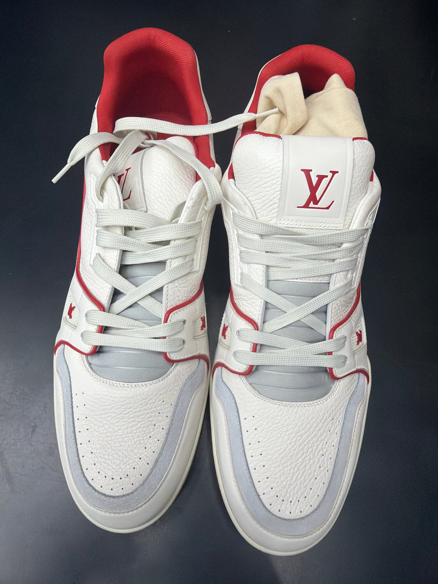 Louis Vuitton Trainer Red #54 - 14M (NB)