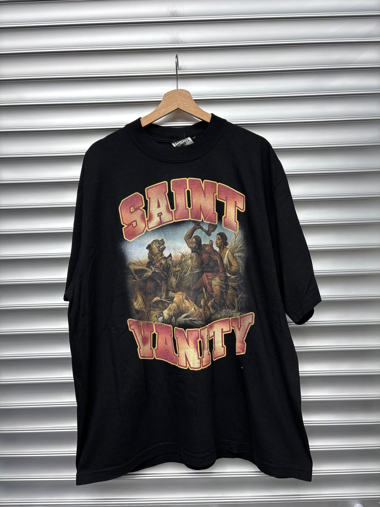 Saint Vanity Caveman Dog Tee - XL