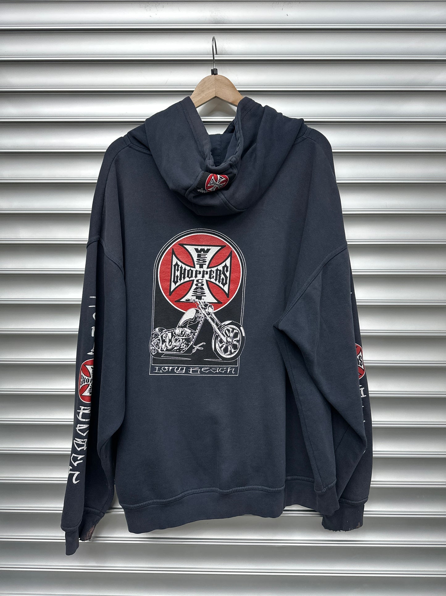Vintage West Coast Choppers Hoodie - L