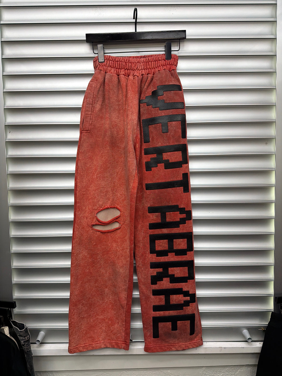 Vertabrae Red Thermal Joggers - S**