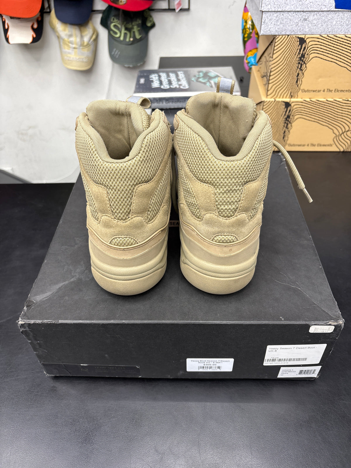 Yeezy Boot Season 7 Desert Rock (U) - 8.5M**