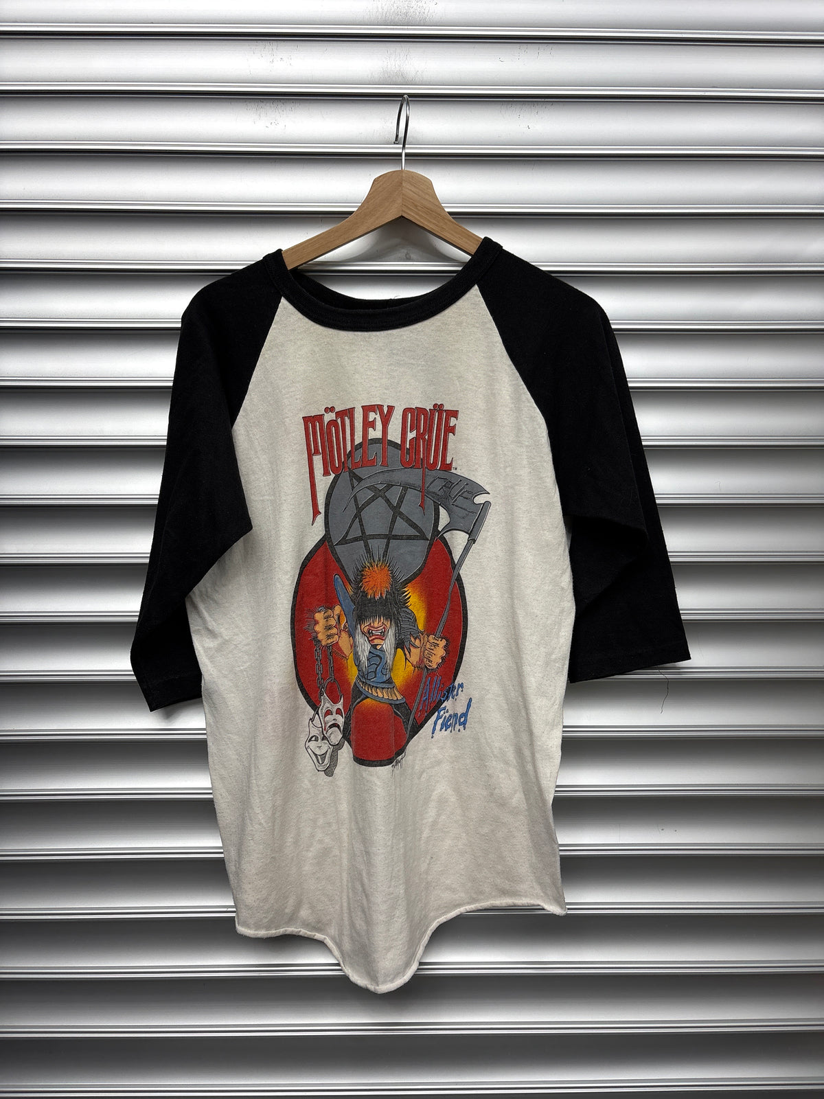 Vintage Motley Crue Raglan - L**