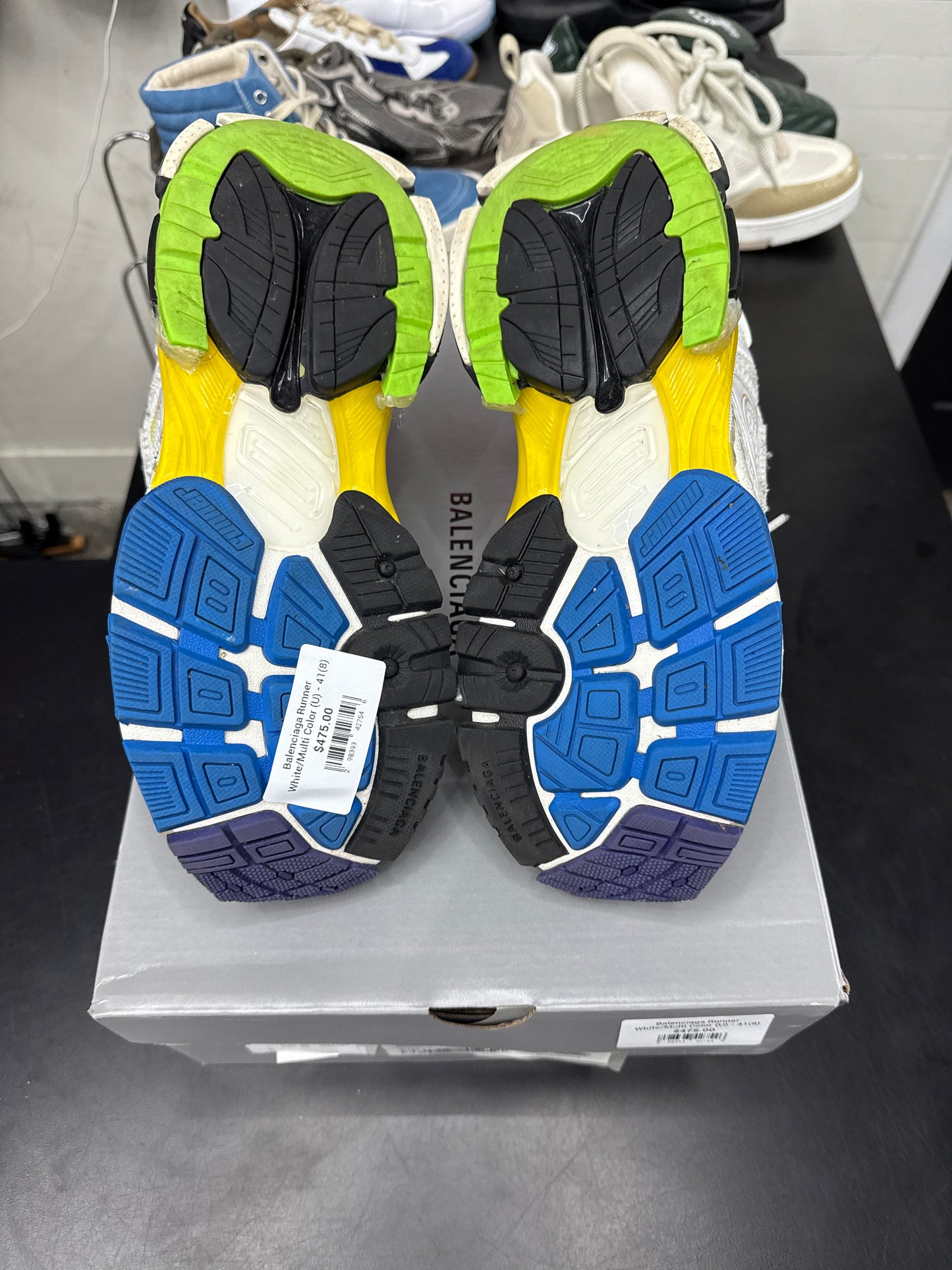 Balenciaga Runner White/Multi Color (U) - 41(8)