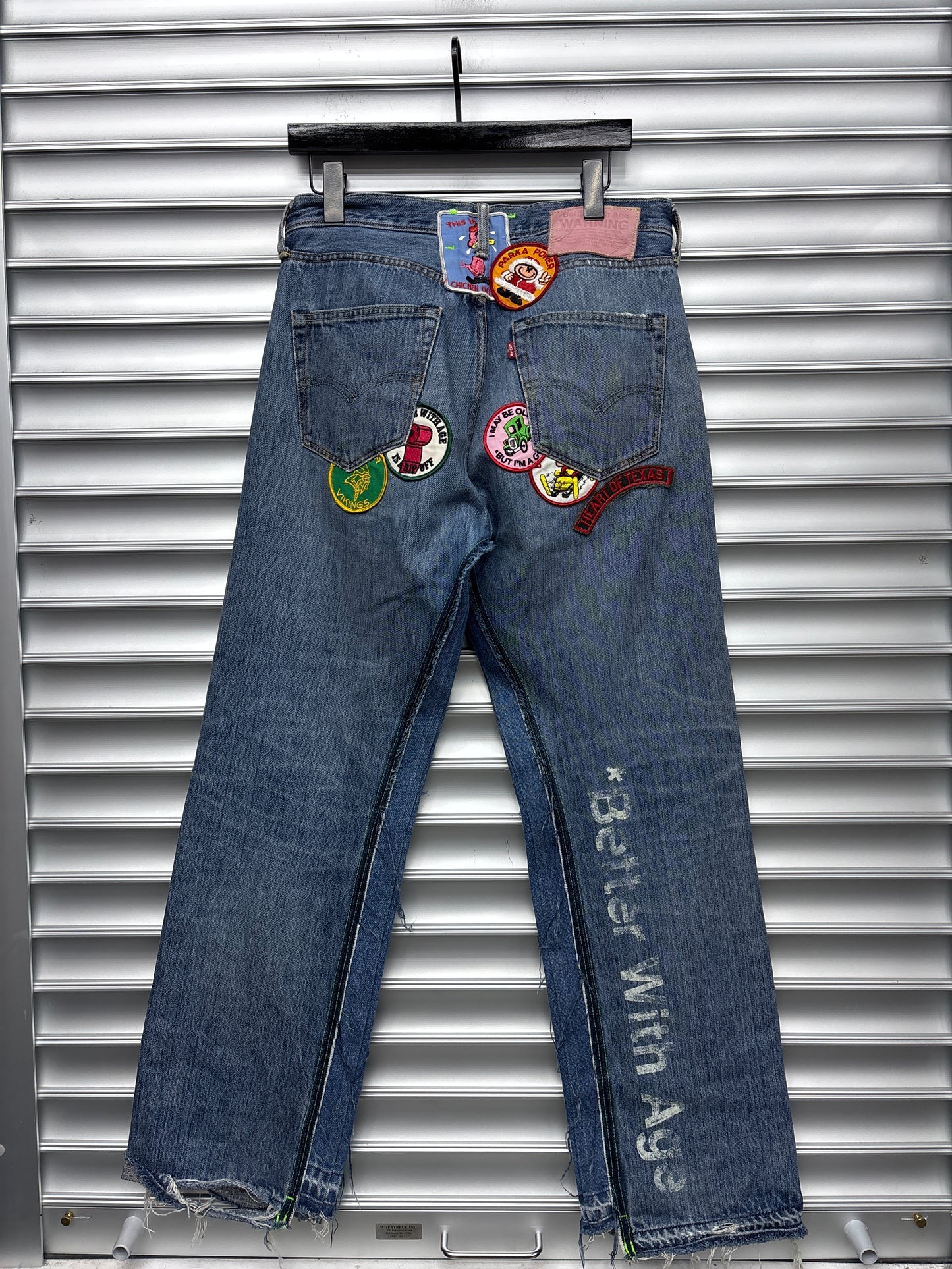 Better With Age Patch Denim - 32**