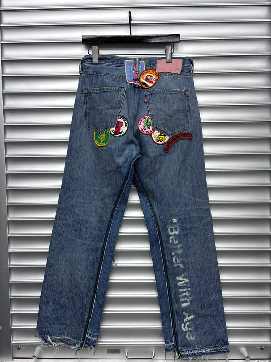Better With Age Patch Denim - 32**