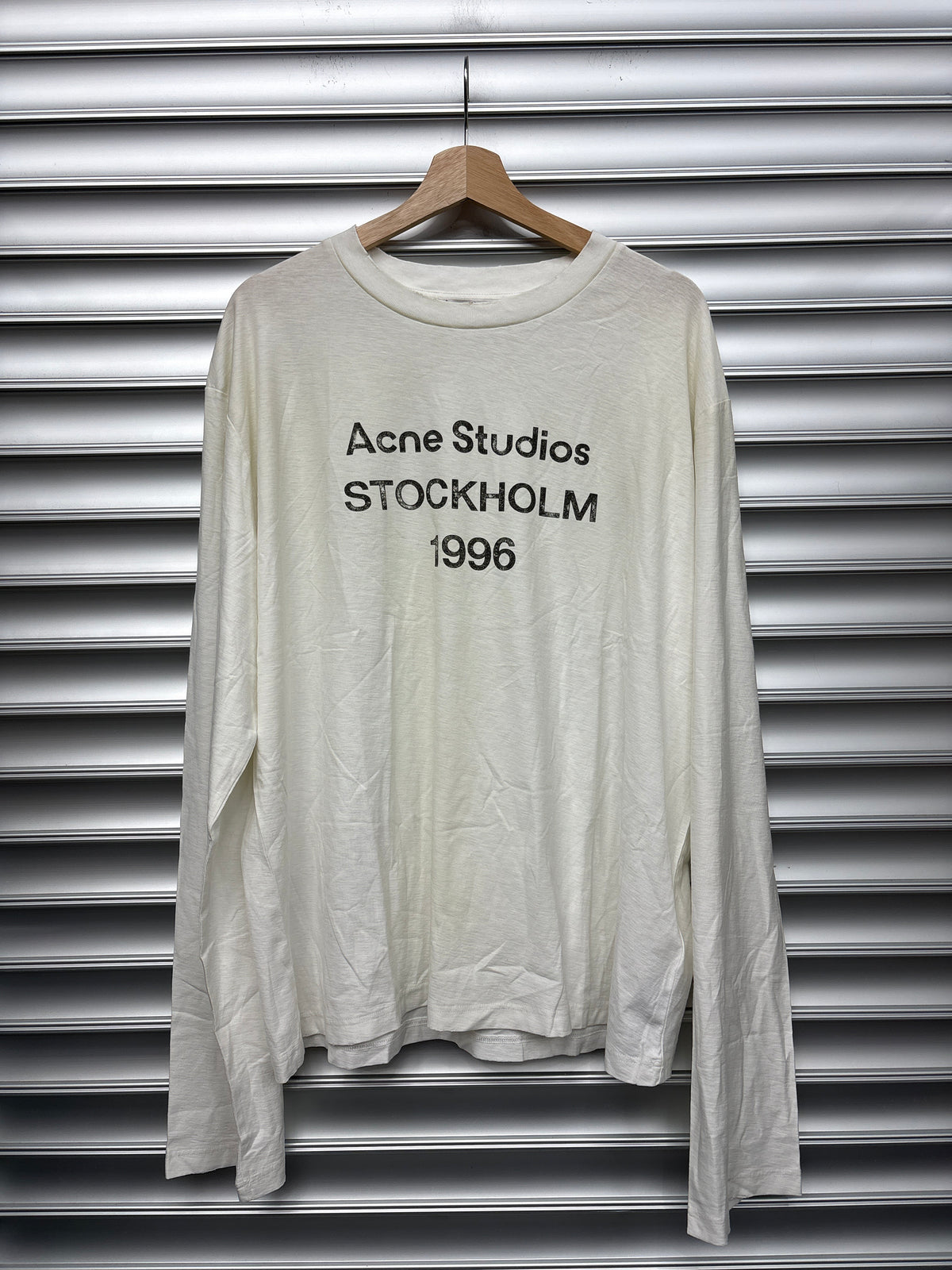 Acne Studios White Stockholm Tee - S**