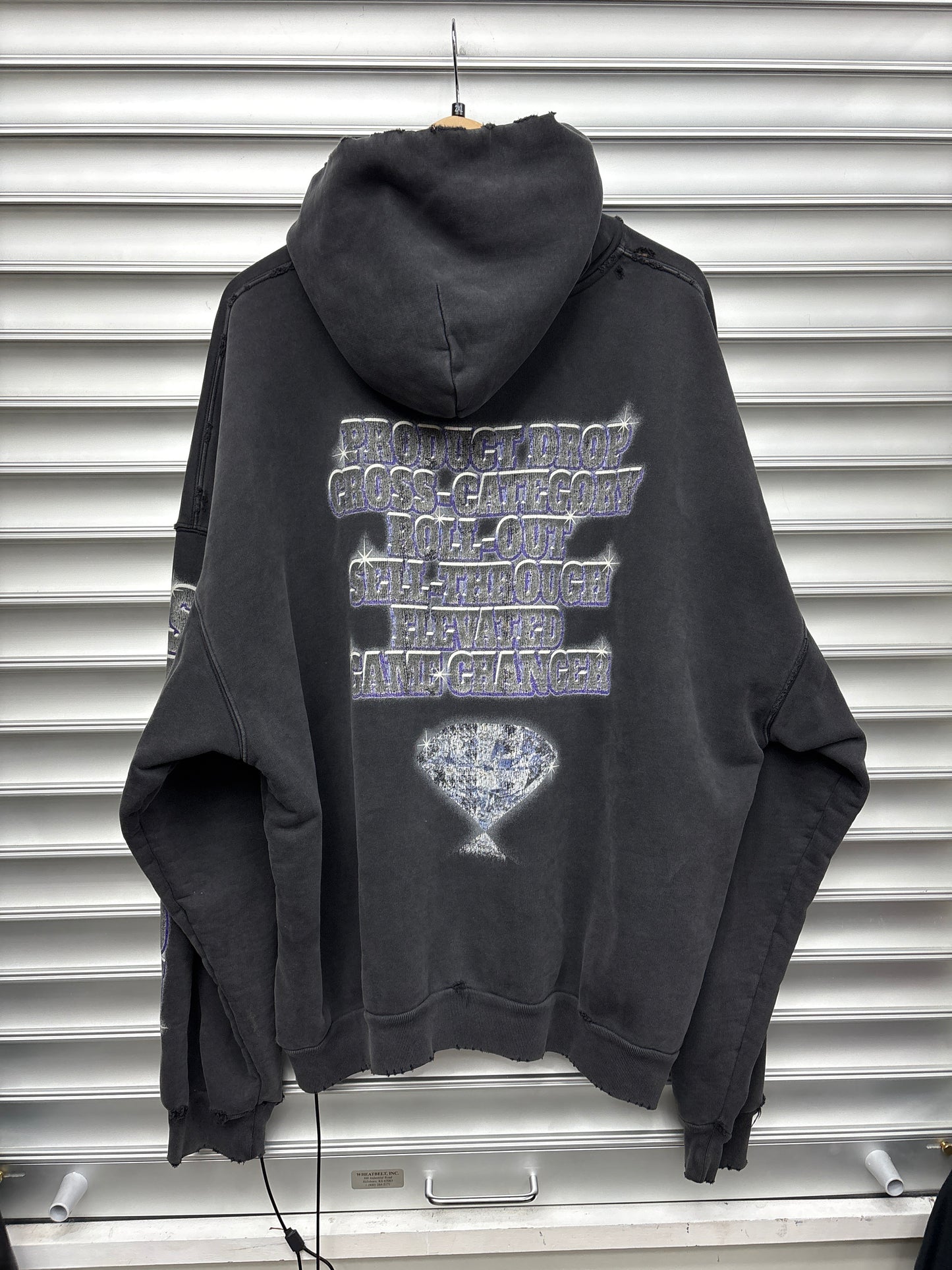 Balenciaga See Now Buy Now Hoodie - XL**