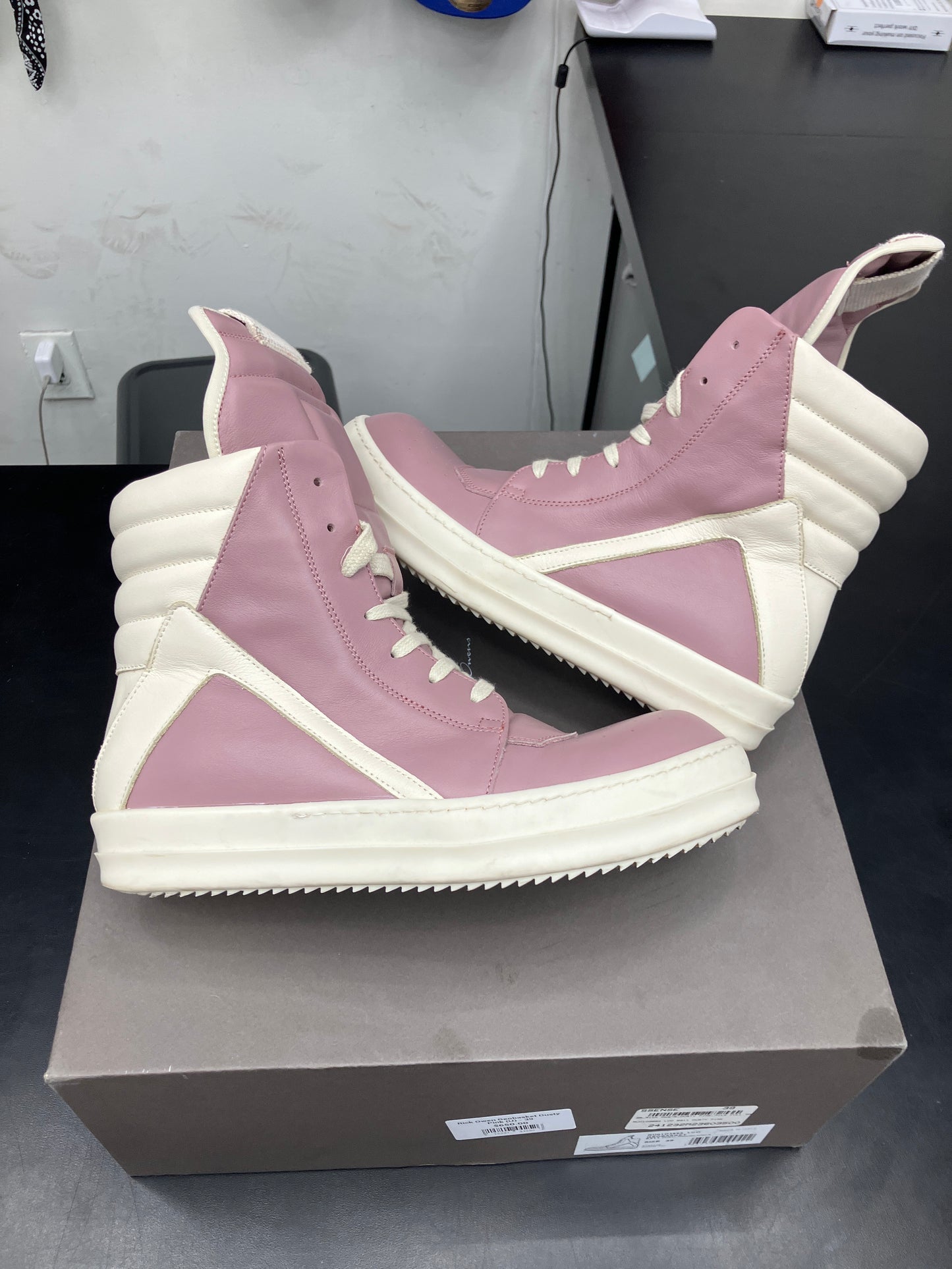 Rick Owen Geobasket Dusty Pink (U) - 39