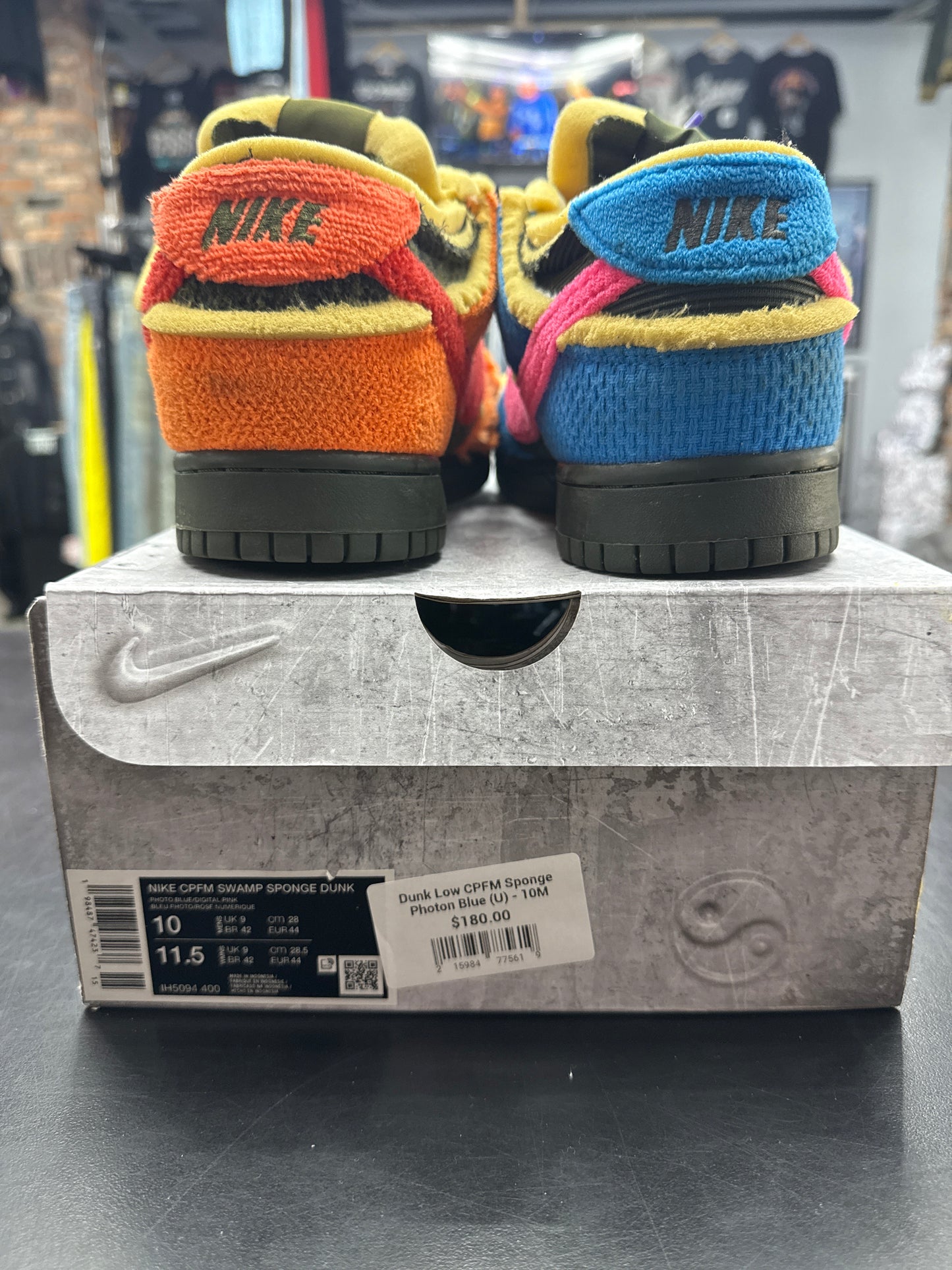Dunk Low CPFM Sponge Photon Blue (U) - 10M