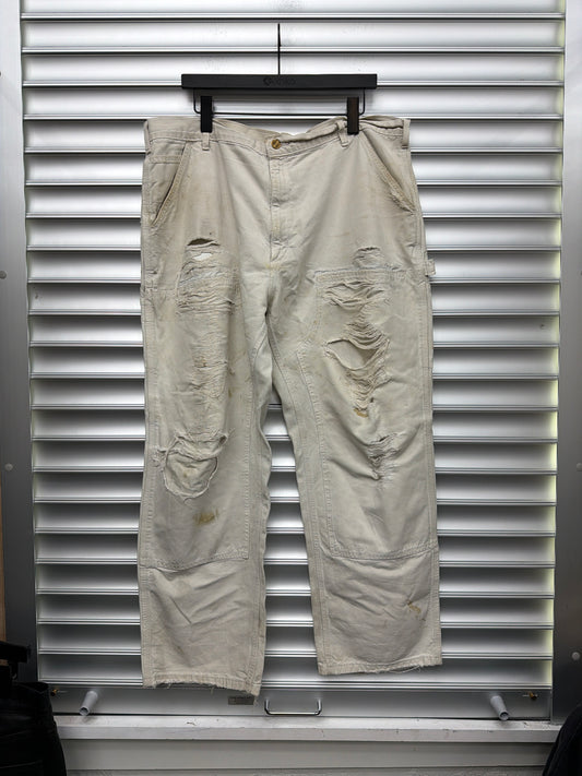 Carhartt Tan Distressed Double Knees - 40**