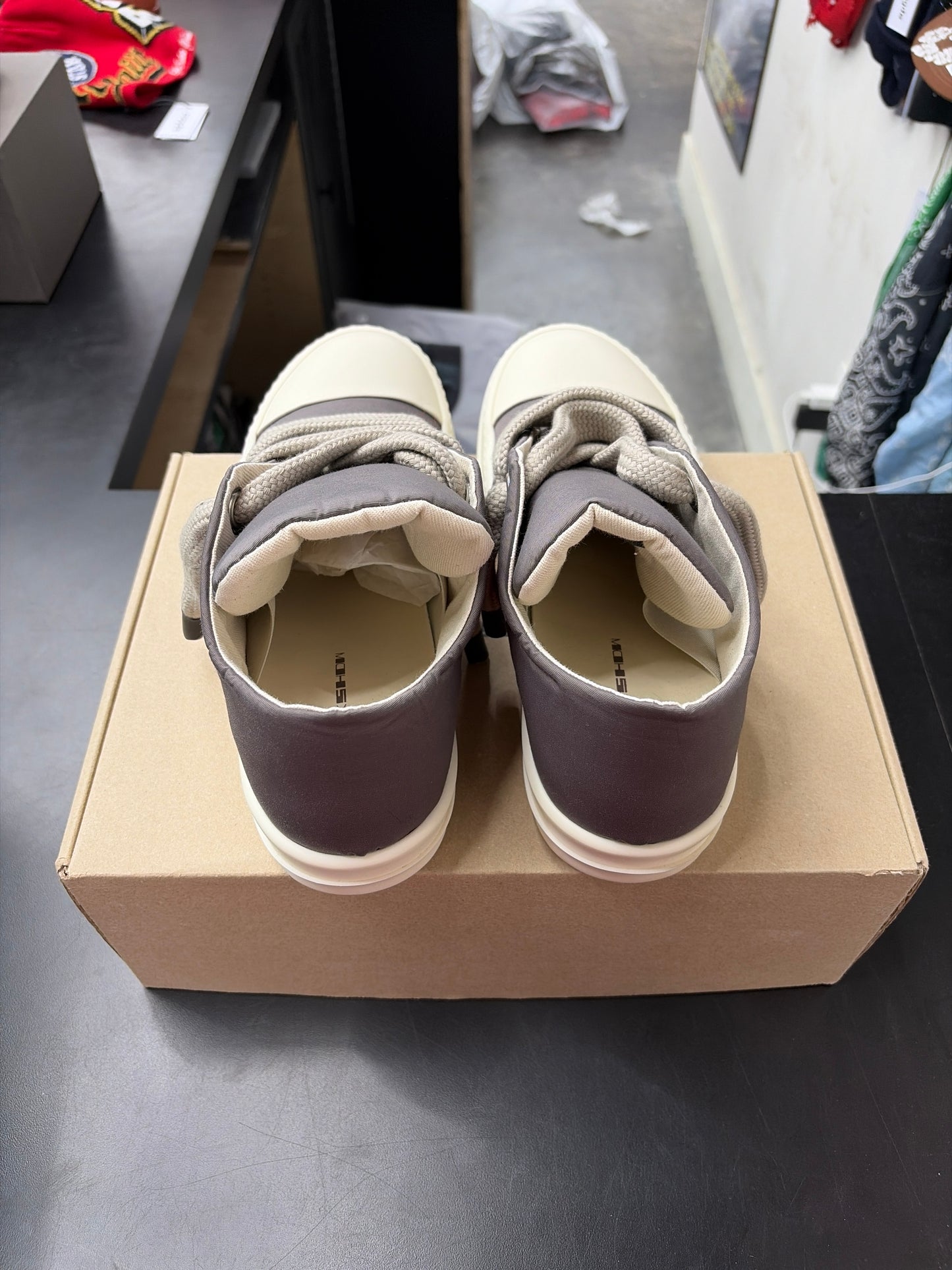 Rick Owen DRKSHDW Puffer Jumbo Lace Dust (U) - 45(12)