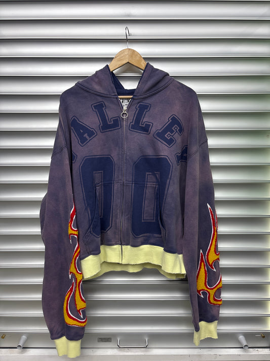 Vale Purple Zip Up - Large