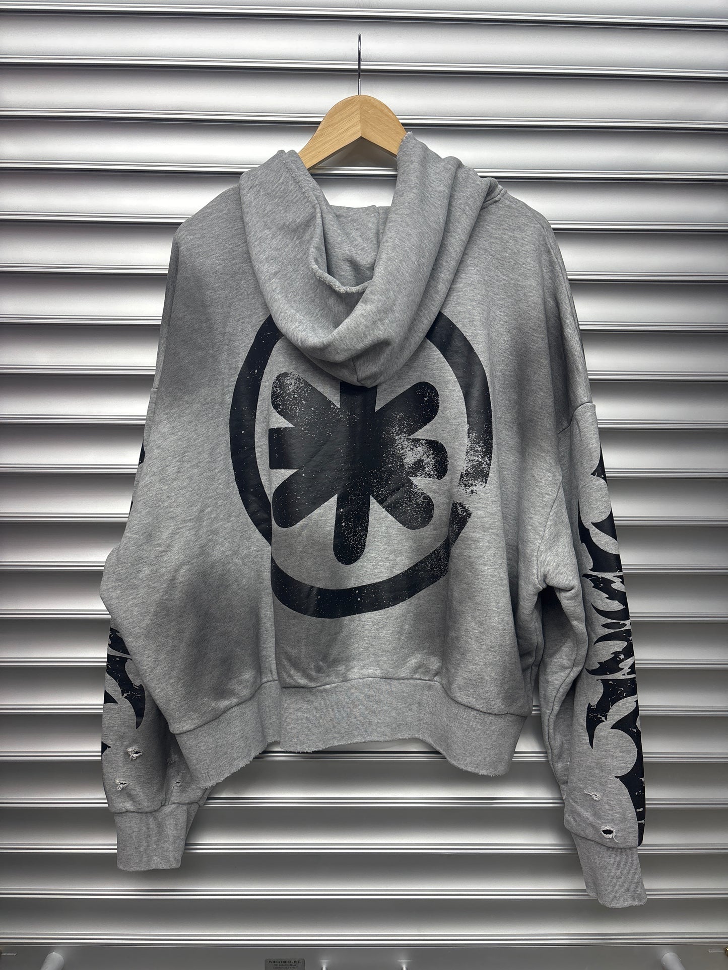 Grey Lost Shadows Hoodie - M