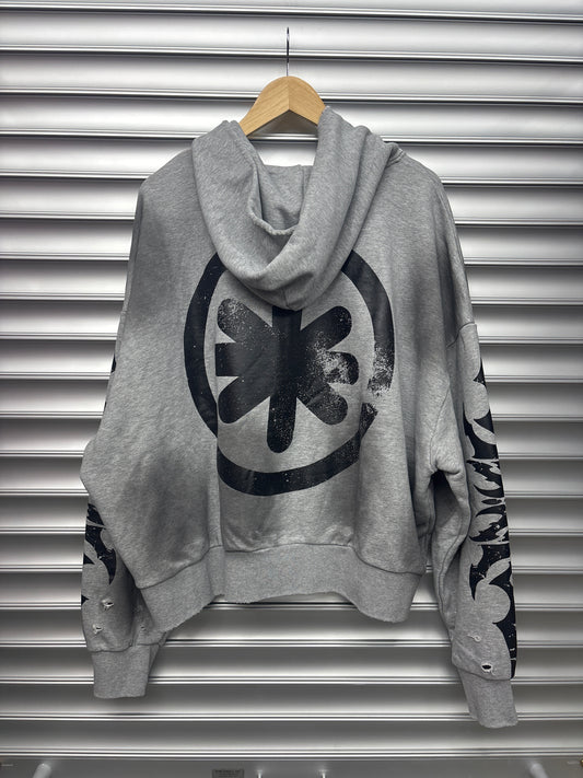 Grey Lost Shadows Hoodie - M
