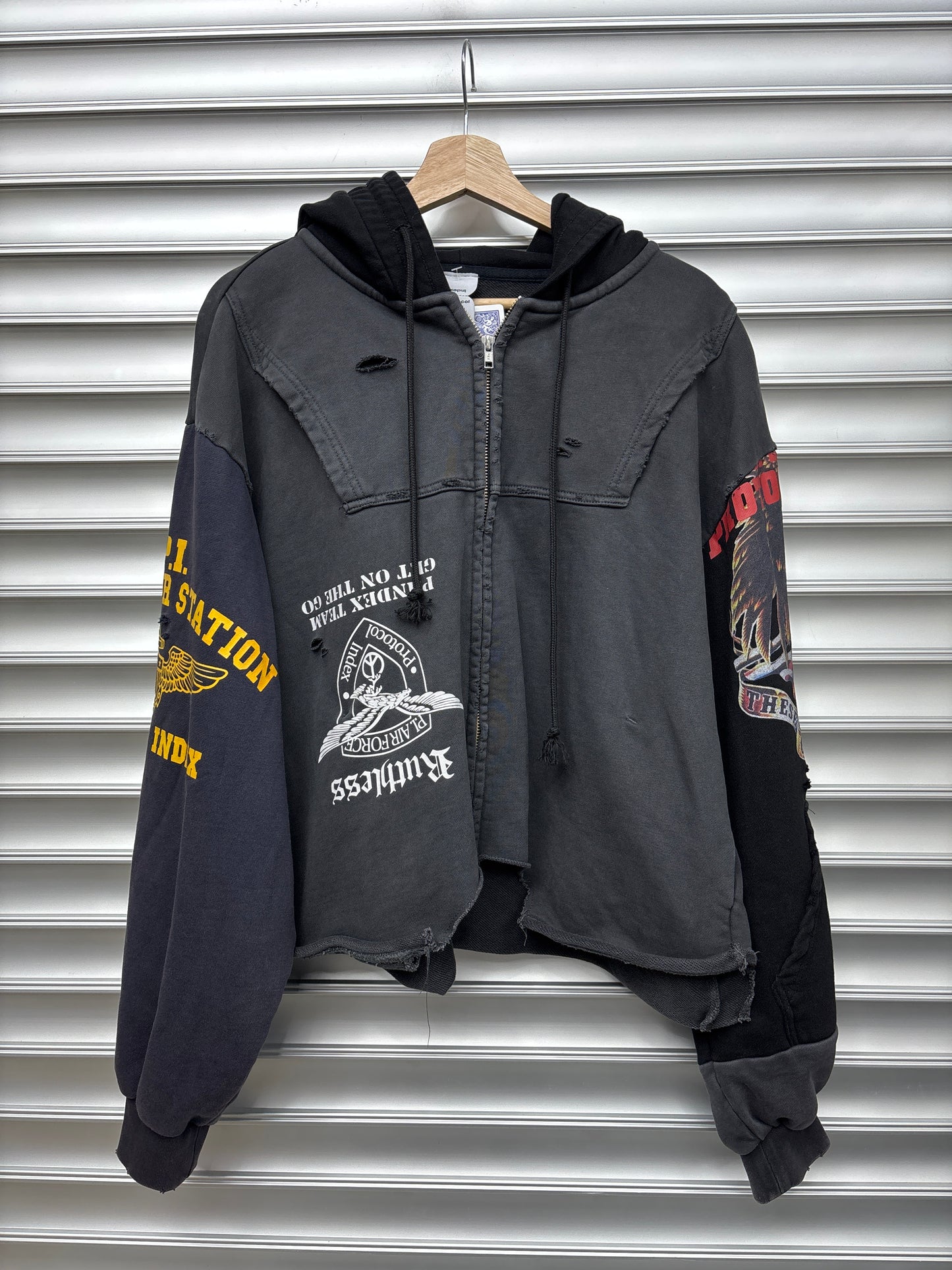Protocol Index Upside Down Hoodie - 1