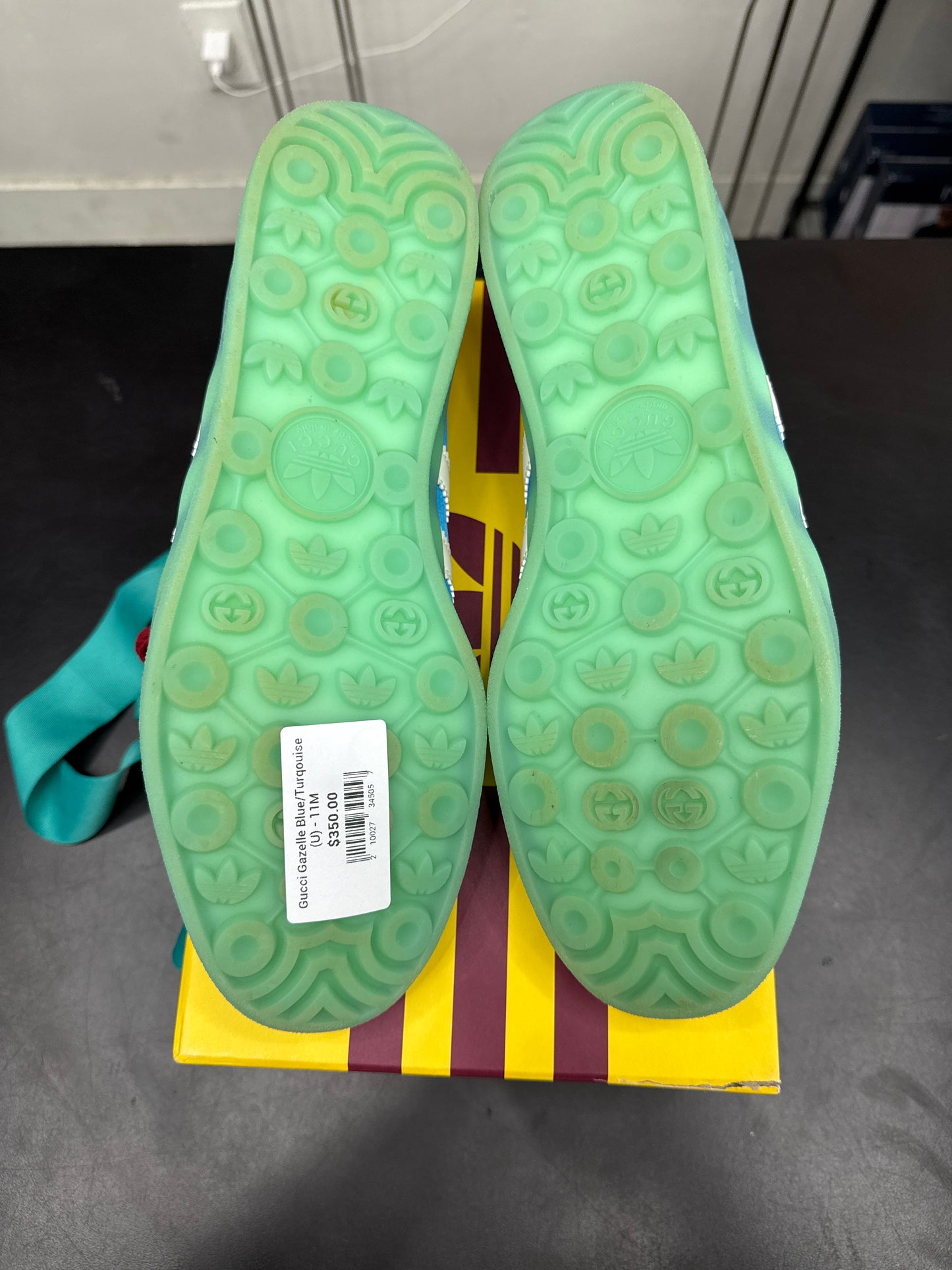 Gucci Gazelle Blue/Turqouise (U) - 11M