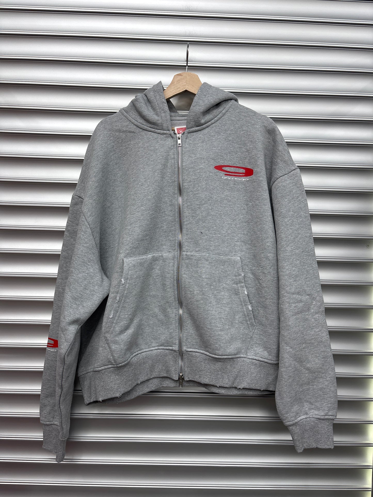 Garciago Grey Zip Up - XL