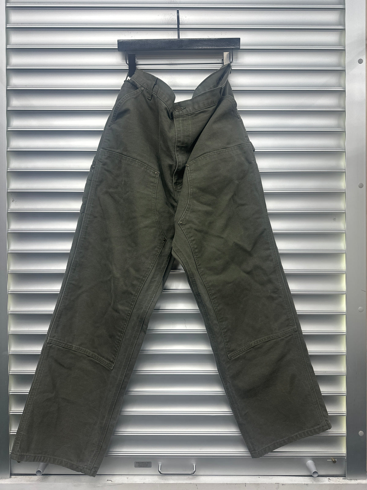 Vintage Sage Green Carhartt Double Knees - 42**