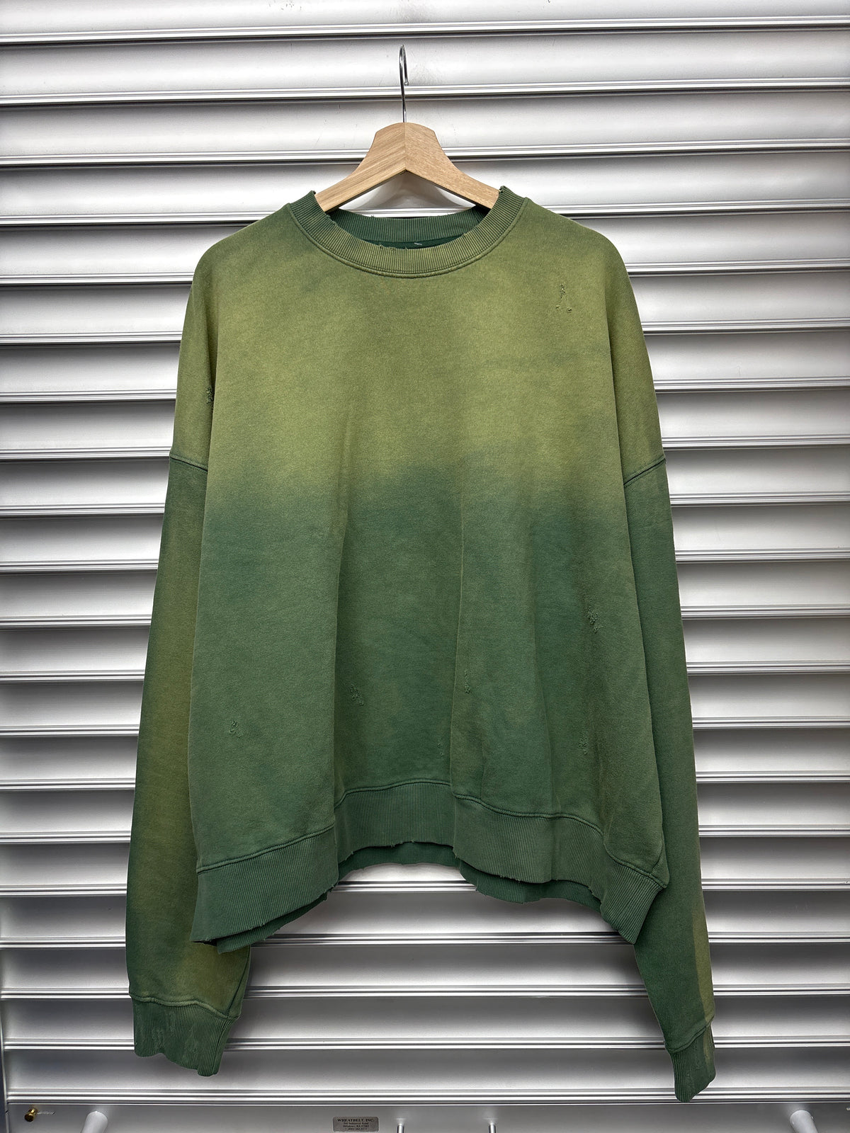 Raspberry Green Crewneck - XXL**