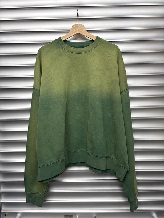 Raspberry Green Crewneck - XXL**