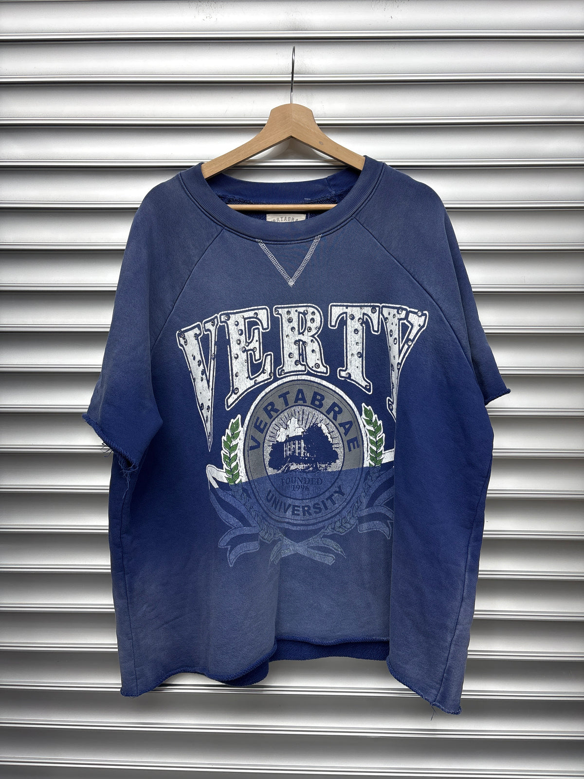 Vertabrae Blue Crewneck - L**