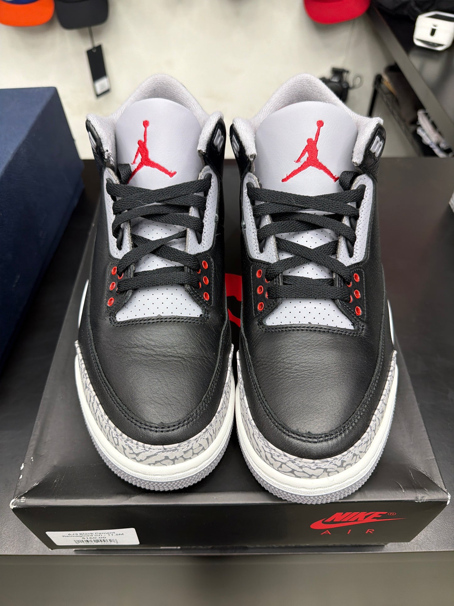 AJ3 Black Cement Reimagined (U) - 11.5M