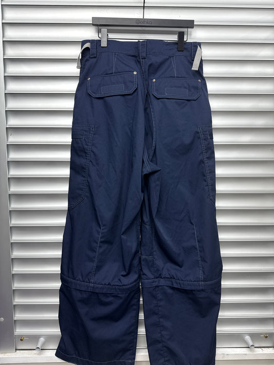 Balenciaga O Logo Baggy Navy Sweats - S*