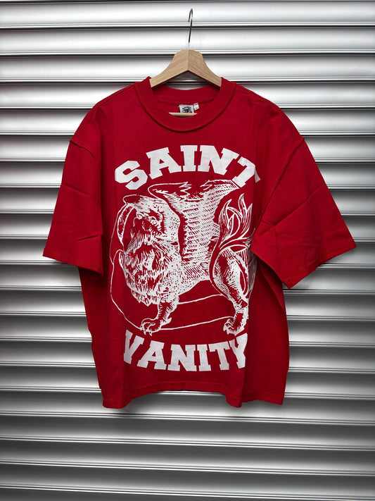 Saint Vanity Complex Con Red Tee - L