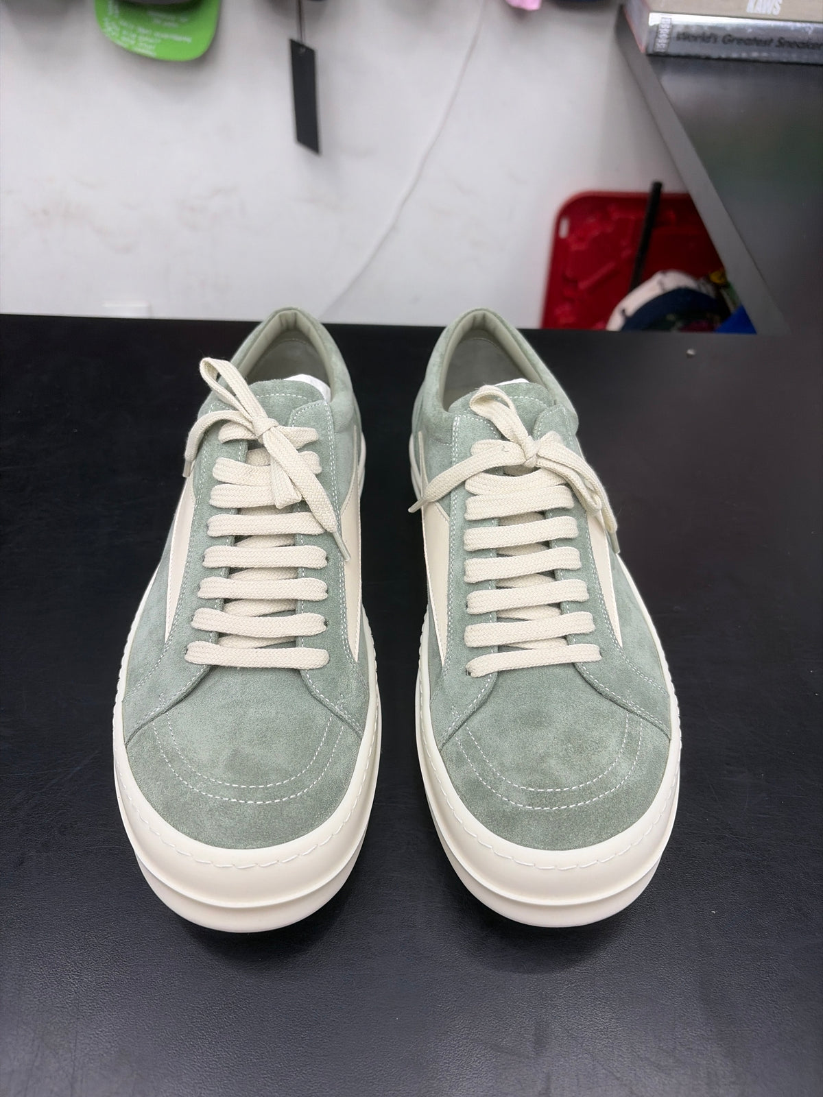Rick Owen Vintage Seude Celadon - 44(11) (NB)**